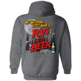 RVs with Beer 2500x3000 G185 Gildan Pullover Hoodie 8 oz.