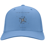 Not All Who Wander Personalized Twill Cap