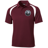 Reagan Gray Circle T476 Sport-Tek Moisture-Wicking Tag-Free Golf Shirt