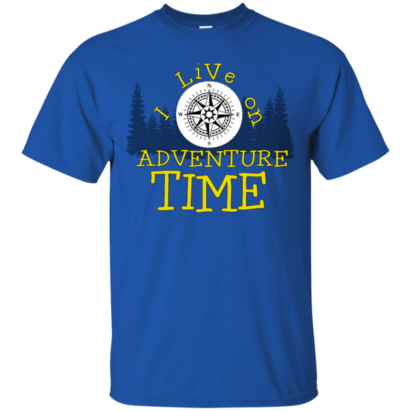 I live on Adventure Time2 G200 Gildan Ultra Cotton T-Shirt