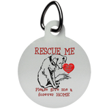 Rescue me UN5773 Circle Pet Tag