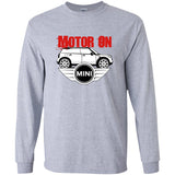 motor on 2 G240 Gildan LS Ultra Cotton T-Shirt