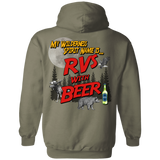 RVs with Beer 2500x3000 G185 Gildan Pullover Hoodie 8 oz.