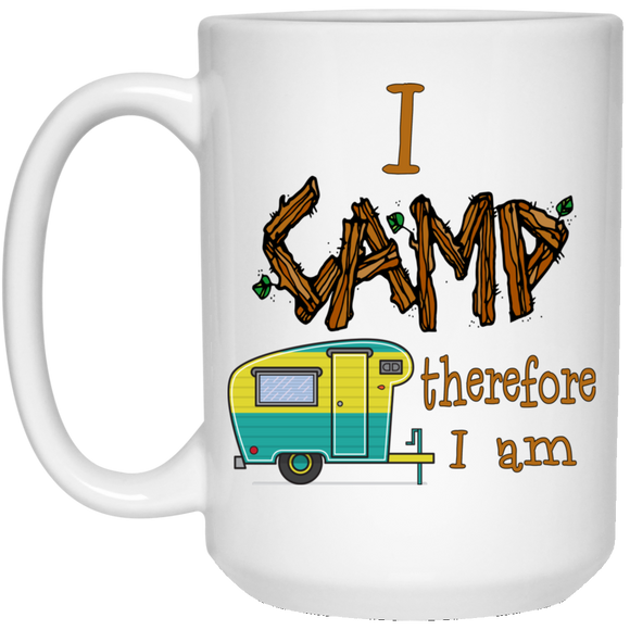 I camp2 21504 15 oz. White Mug