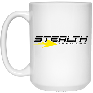 Stealth Logo hi res 21504 15 oz. White Mug