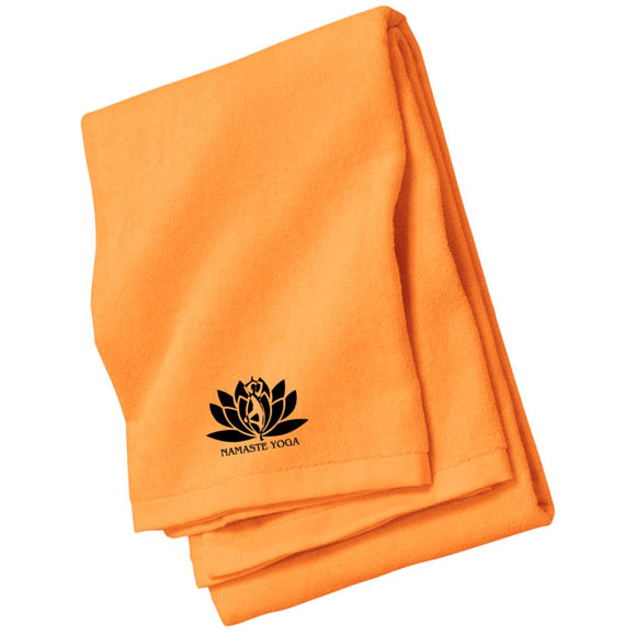 Namaste Yoga PT42 Port & Co. Beach Towel