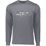Stream on silhouette logo 788 Augusta LS Wicking T-Shirt