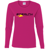 Stealth Logo hi res G540L Gildan Ladies' Cotton LS T-Shirt
