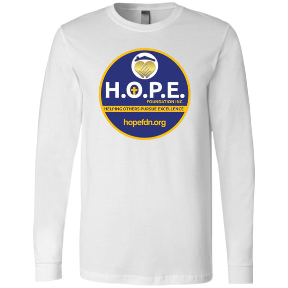 Hope circle 2 3501 Men's Jersey LS T-Shirt