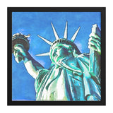 Lady Liberty Water Color Print