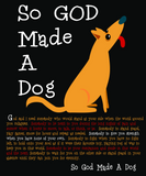 God Made A Dog G200 Gildan Ultra Cotton T-Shirt