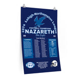 Nazareth 74 Champs Premium Matte vertical posters